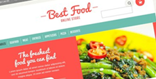 best food drink restaurant opencart themes feature