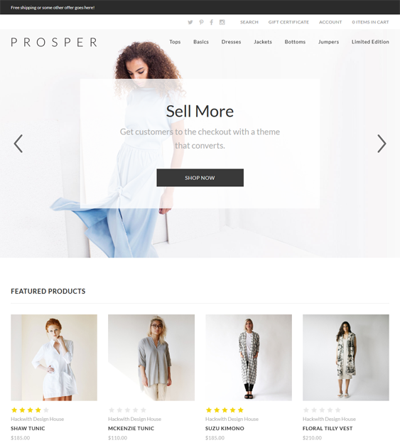 prosper clothing bigcommerce themes