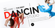 best wordpress themes dance studios schools feature