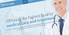 best medical bootstrap website templates feature