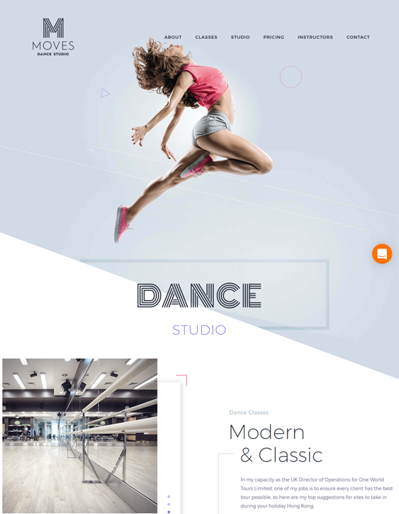 moves gym fitness wordpress themes