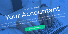best accounting wordpress themes feature