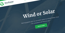 best wordpress themes solar power alternative energy wordpress themes feature