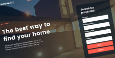 best real estate bootstrap website templates feature