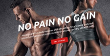 best bootstrap website templates gym fitness feature