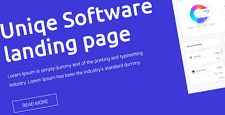 best landing page wordpress themes feature