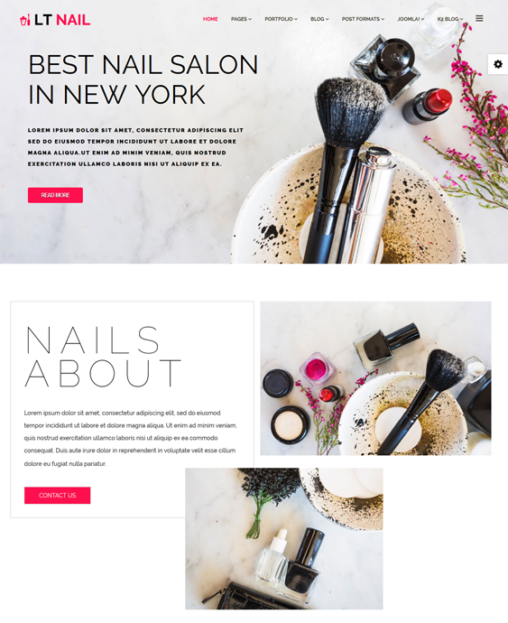wordpress themes for beauty salons spas