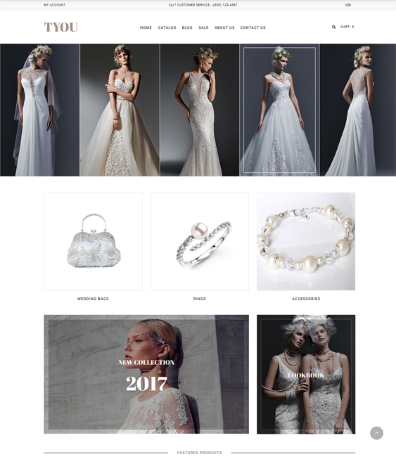 Beautiful Shopify Themes For Online Bridal And Wedding Stores Site Bloom