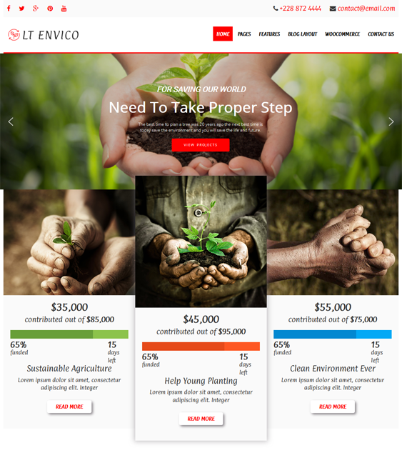 joomla templates for green organic environmental eco-friendly websites