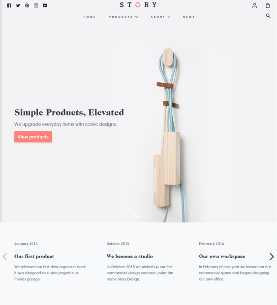 shopify themes for online electronics stores