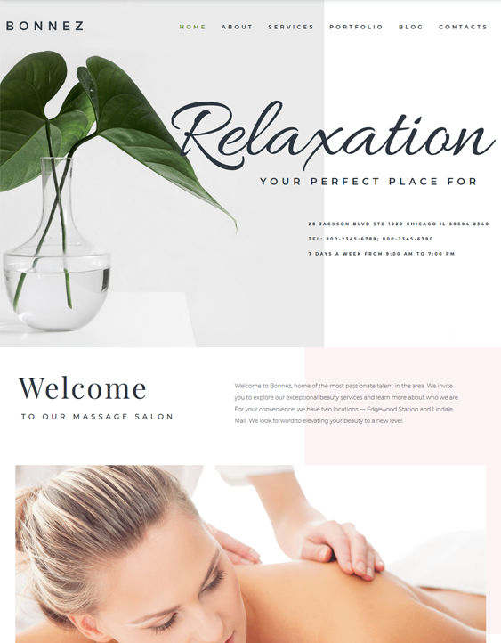 Massage WordPress Themes