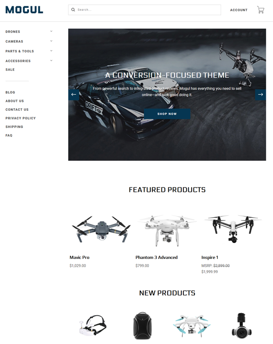 BigCommerce Themes For Online Electronics Stores
