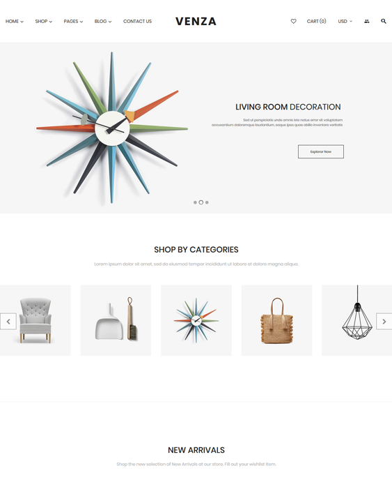 shopify themes online interior design home decor stores