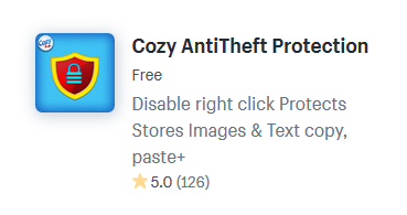 Anti Theft Image Protection Shopify Apps plugins