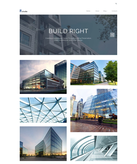 wordpress themes for architects architecture firms