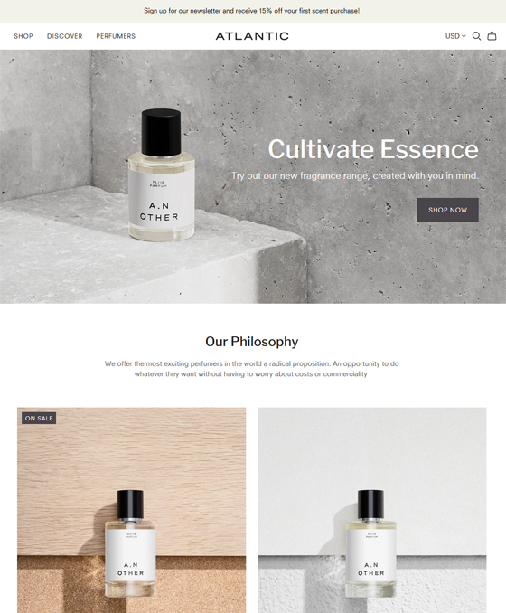 Shopify Themes For Selling Fragrances And Perfumes Online