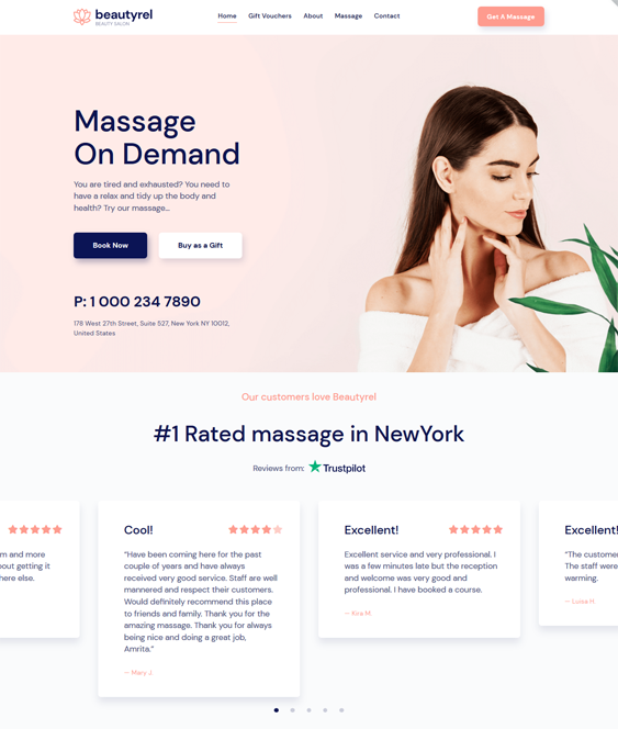wordpress themes for beauty salons spas