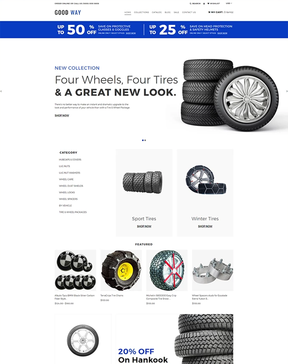 shopify themes for car automotive vehicle stores