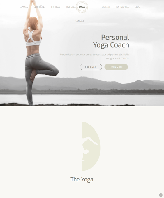 gym and fitness wordpress themes