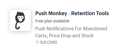 shopify apps for push notifications