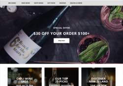 best opencart themes for online wine stores feature