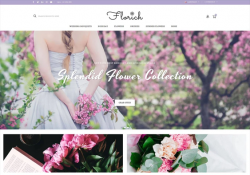 best opencart themes for florists flower shops feature