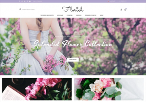 best opencart themes for florists flower shops feature