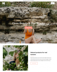 Clean Beauty Shopify Themes feature