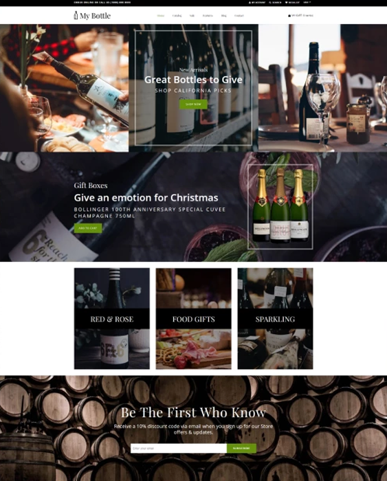 drink store shopify themes
