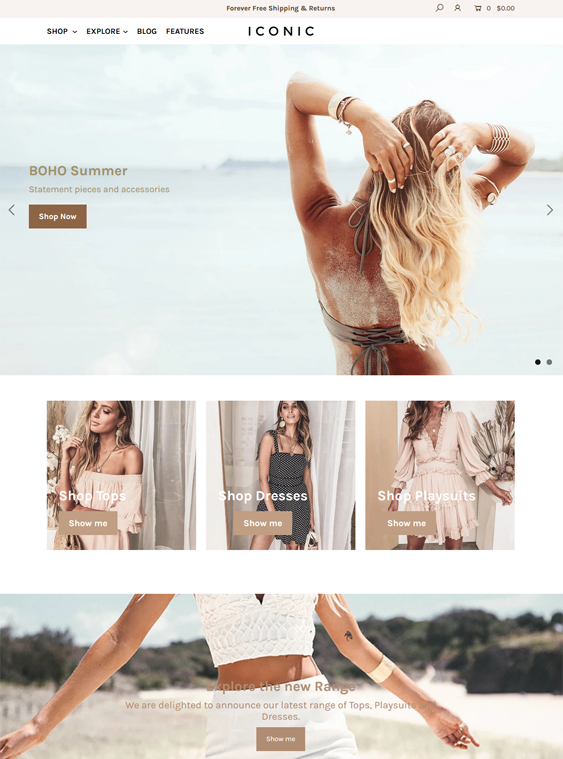 shopify themes for womens clothing and fashion