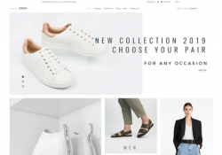 shoe footwear shopify themes feature