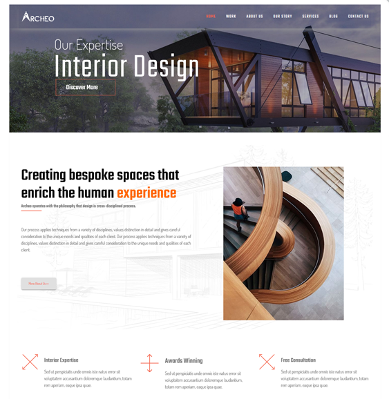 wordpress themes for architects and architecture firms