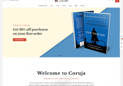book store woocommerce themes feature