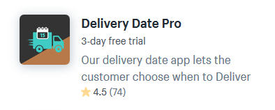 delivery date selector shopify apps plugins