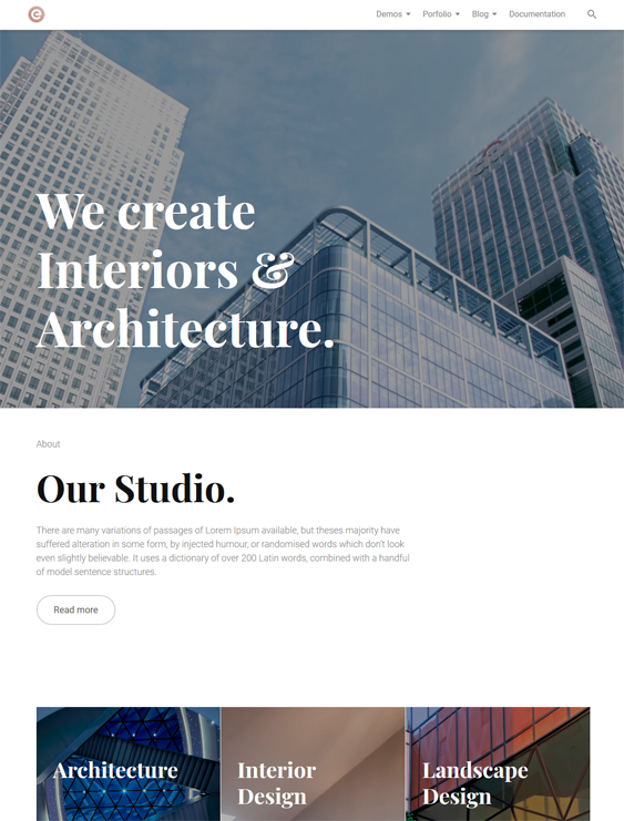 wordpress themes for architects and architecture firms