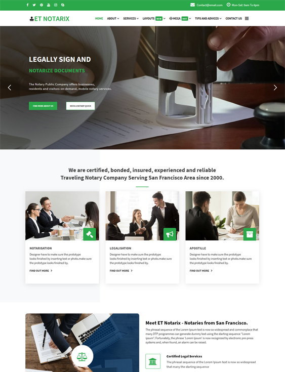 joomla templates for lawyers attorneys law firms