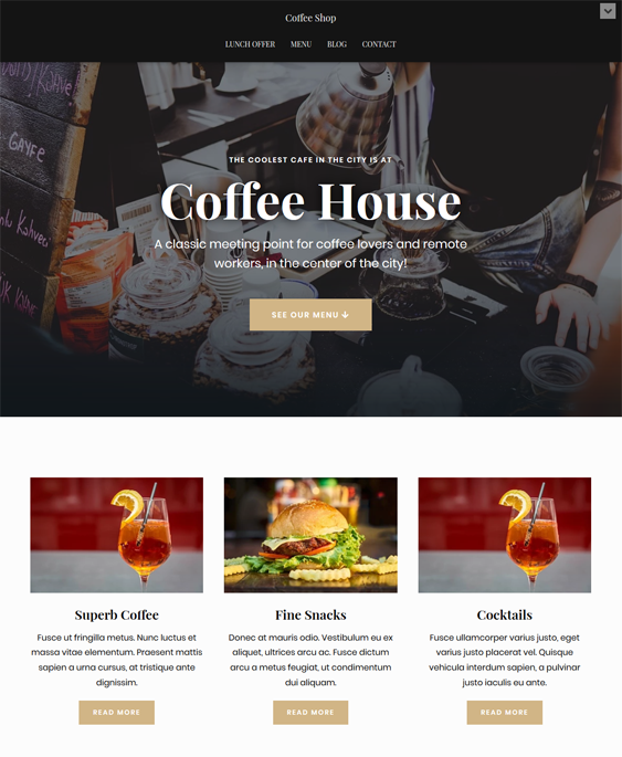 Restaurant WordPress Themes