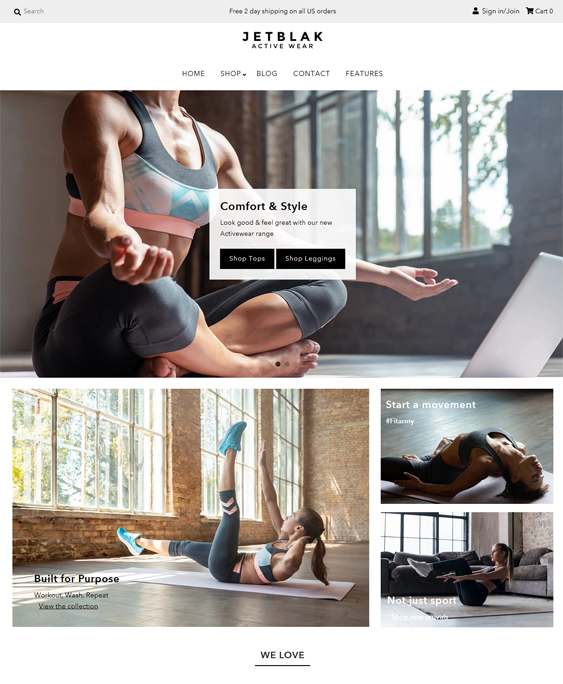 Shopify Themes For Sports And Fitness Stores