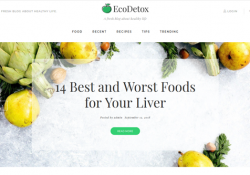 wordpress themes for health and nutrition websites feature