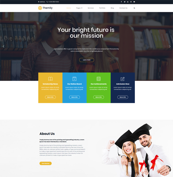 Education WordPress Themes