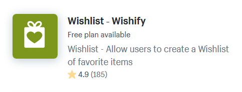 Wishlist Shopify Apps