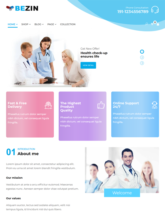 Shopify Themes For Online Pharmacies And Drug Stores