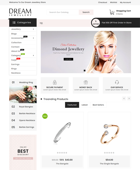Shopify Themes For Jewelry Stores