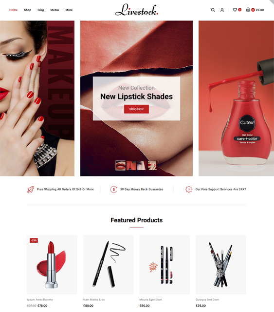 WooCommerce Themes For Selling Beauty Products, Makeup, Skincare, And Cosmetics