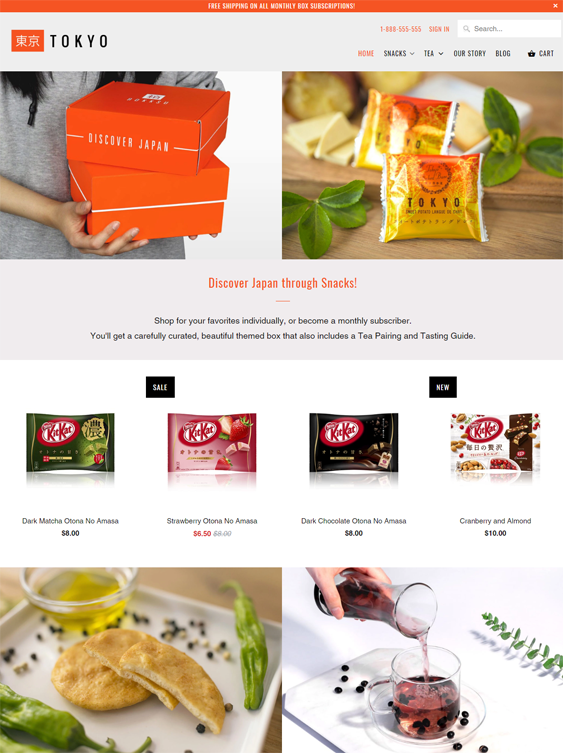 Shopify Themes For Food And Meal Delivery Services