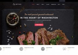 restaurant wordpress themes feature