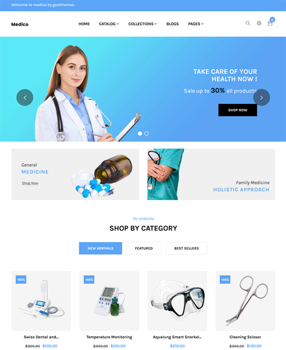 Medical Shopify Themes