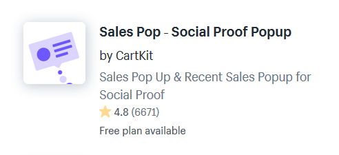 Social Proof Shopify Apps