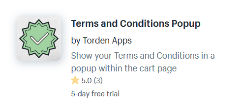 Shopify Apps For Terms And Conditions
