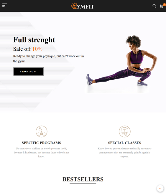 Shopify Themes For Women's Gym And Fitness Clothing